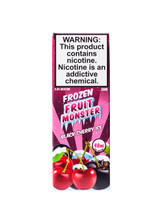 Frozen Fruit Monster Salt Black Cherry Ice