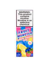 Fruit Monster Salt Blueberry Raspberry Lemon