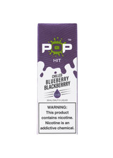 Pop Hit Salt Chilled Blueberry Blackberry