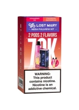 Lost Mary Nera Fullview 70K Kit: Strawberry Ice and Strawberry Watermelon