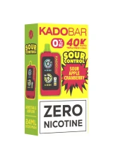 Kado Bar NI40K ZERO: Sour Apple Cranberry 0%