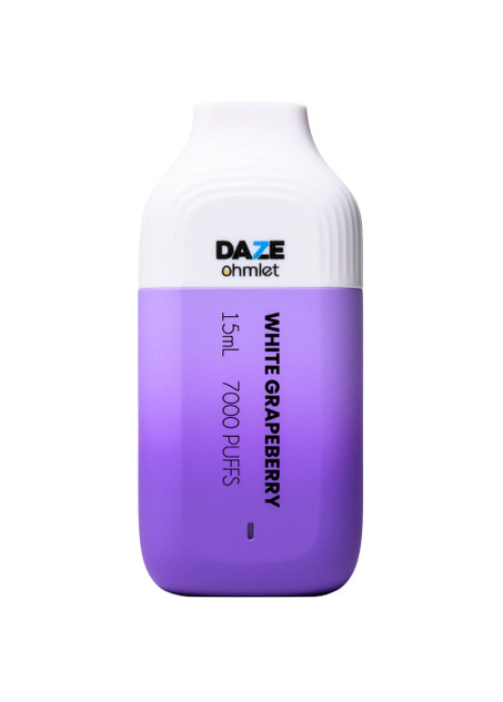 7 Daze Ohmlet 7000 White Grapeberry