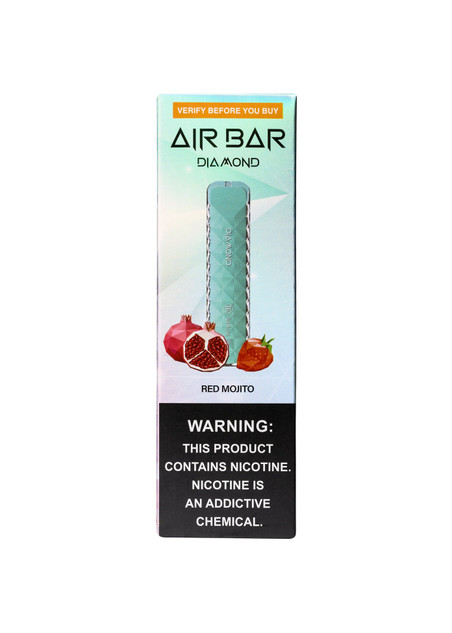 Air Bar Diamond 500 Red Mojito (Strawberry Pomegranate)