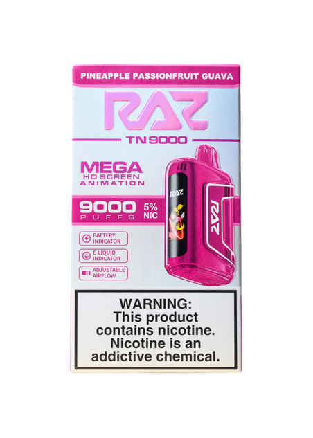 RAZ TN9000 Pineapple Passionfruit Guava