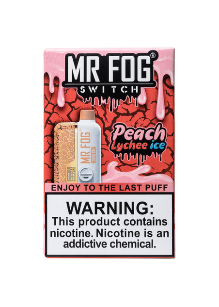 Mr Fog Switch SW15000 Peach Blue Razz Mango Ice | GetPop