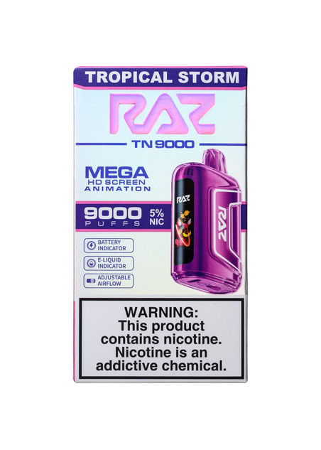 RAZ TN9000 Tropical Storm (Cherry Lime Grapefruit)