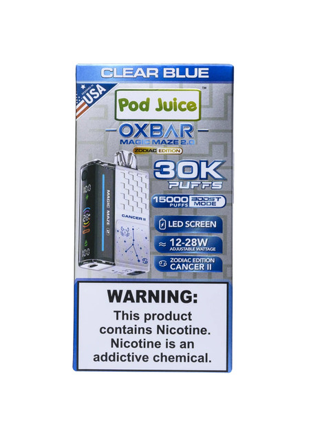Oxbar Magic Maze 2 Clear Blue