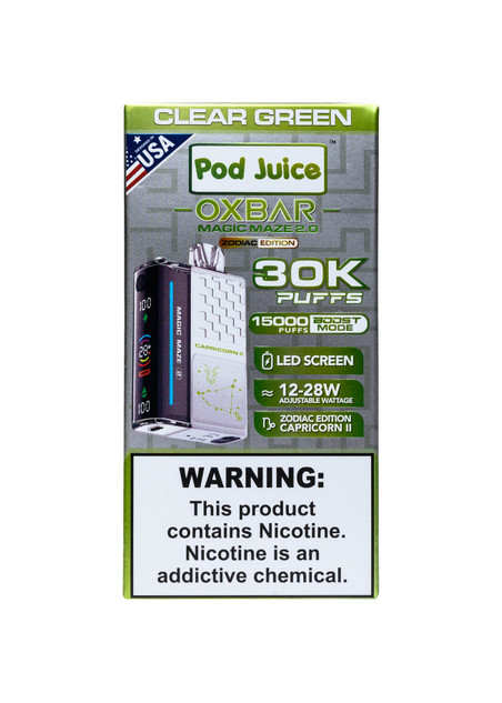 Oxbar Magic Maze 2 Clear Green