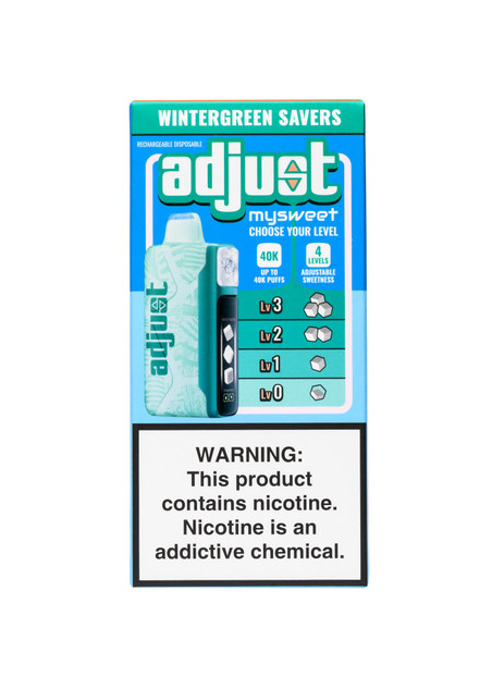 Adjust MySweet 40K Wintergreen Savers