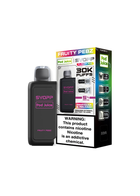 Pod Juice SVOPP 30K Flavor Pod Sour Apple Punch | GetPop