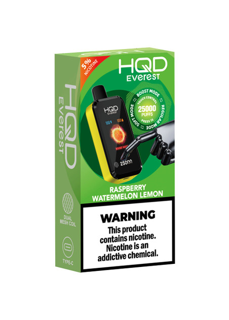 HQD Cuvie Everest 25K Blue Raspberry Lemon | GetPop