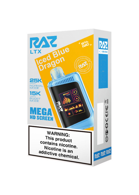RAZ LTX 25K Iced Blue Dragon