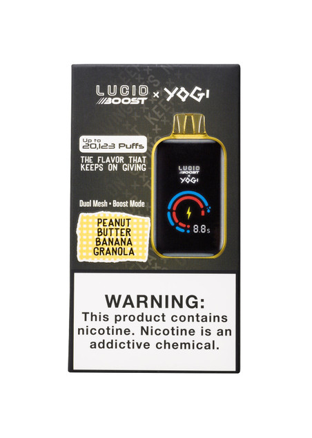 Lucid Boost x Yogi 20K Vanilla Tobacco Granola | GetPop