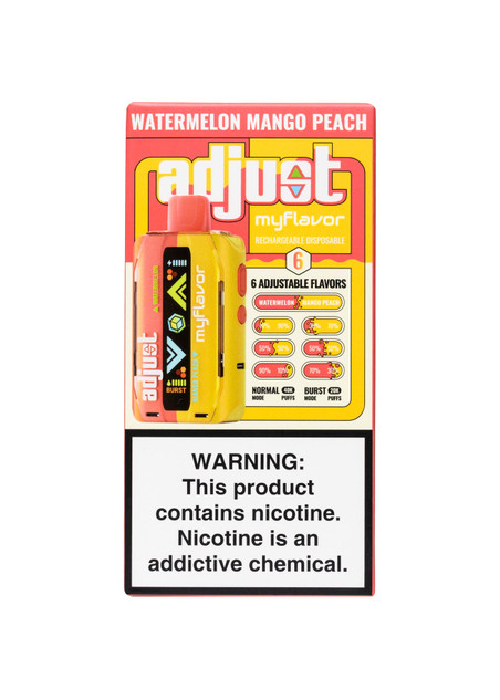 Adjust MyFlavor 40K Watermelon Mango Peach