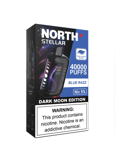 North Stellar 40K Blue Razz Ice
