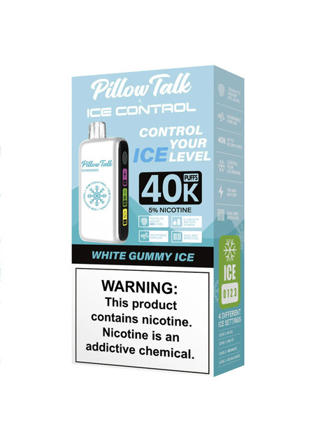 Pillow Talk Ice Control IC40000 White Gummy Ice