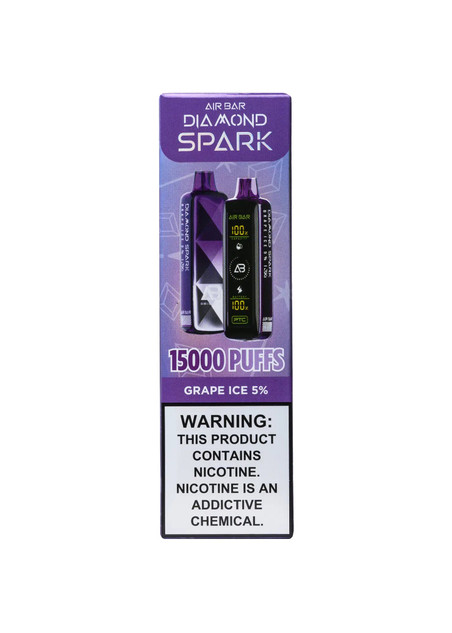 Air Bar Diamond Spark 15K Grape Ice