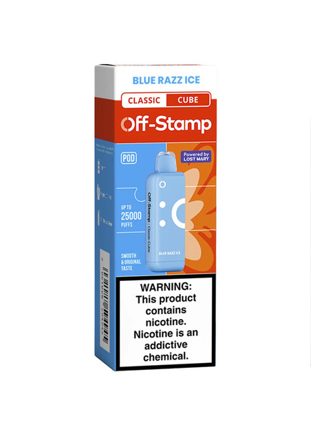 Off-Stamp Sweet Cube Pod Blue Razz Blow Pop | GetPop