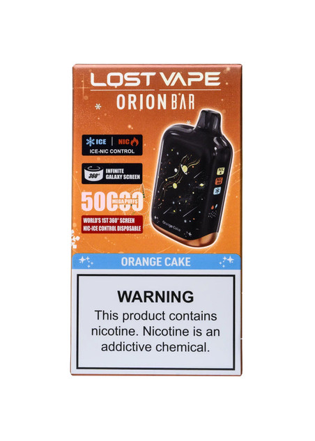 Lost Vape Orion Bar 50K Orange Cake