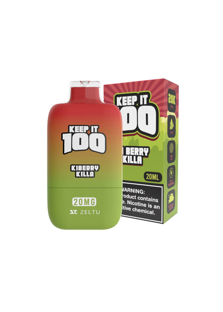 Keep It 100 20K 2% Kiberry Killa 2% (Strawberry Kiwi)