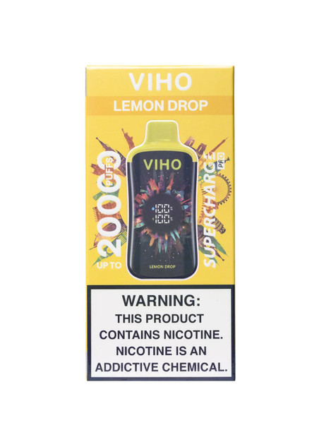 VIHO Supercharge Pro 20K Lemon Drop