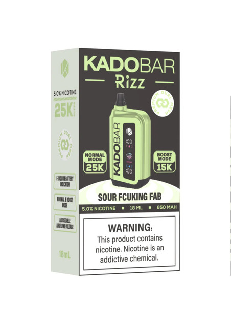 Kado Bar Rizz 25K Sour Fcuking Fab
