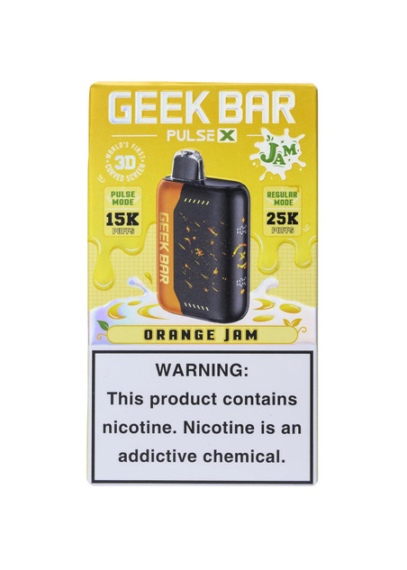 Geek Bar Pulse X 25K Orange Jam