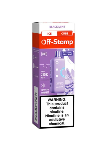 Off-Stamp Ice Cube Pod Black Mint