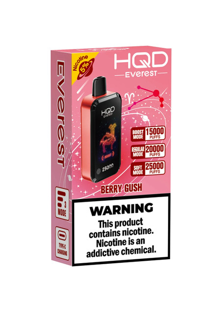 HQD Cuvie Everest 25K Berry Gush
