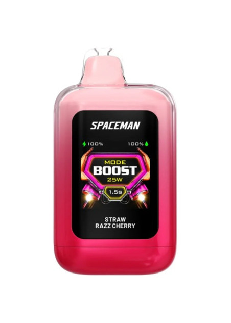 SMOK Spaceman Nebula 25K Plus Straw Razz Cherry