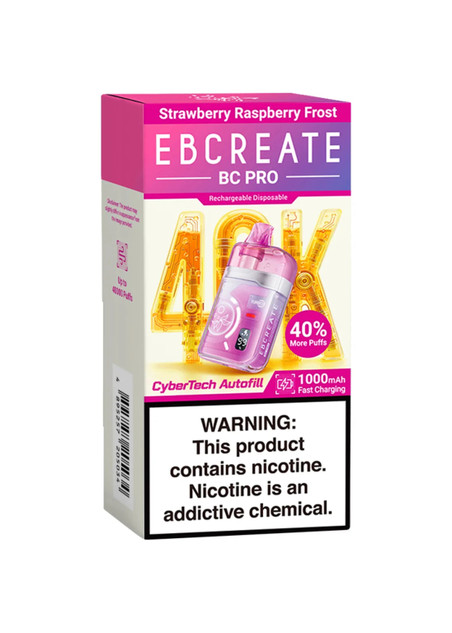 EB Create BC Pro 40K Strawberry Raspberry Frost