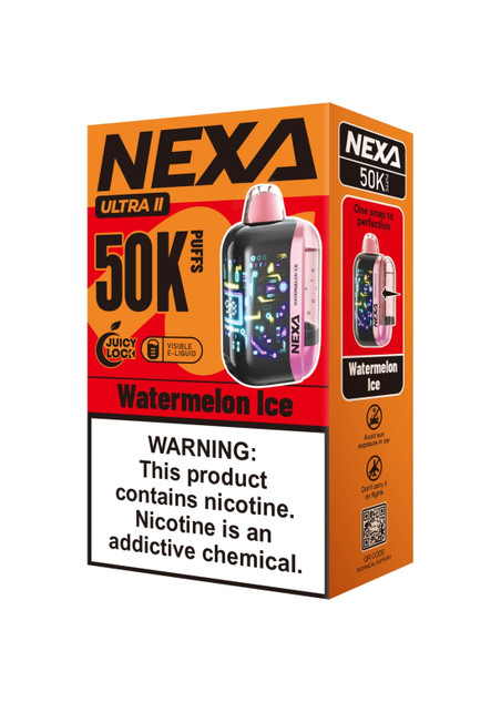 Nexa Ultra II 50K Georgia Peach Ice | GetPop