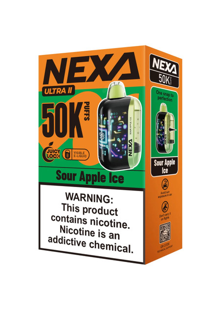 Nexa Ultra II 50K Georgia Peach Ice | GetPop