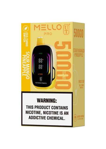 Flum Mello Pro 50K Sour Mango Pineapple