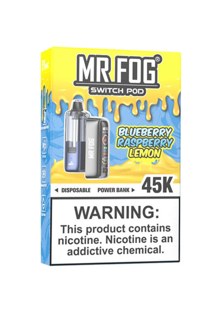 Mr Fog Switch Pod 45K Kit Blueberry Raspberry Lemon