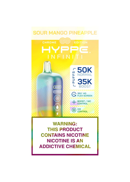 Hyppe Infiniti 50K Sour Mango Pineapple