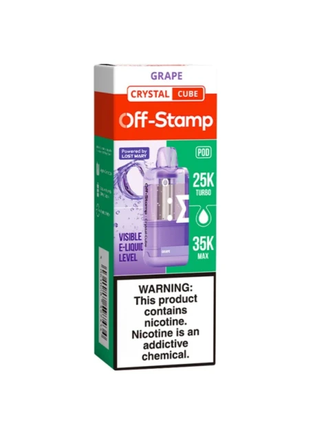 Off-Stamp Crystal Cube Pod: Grape