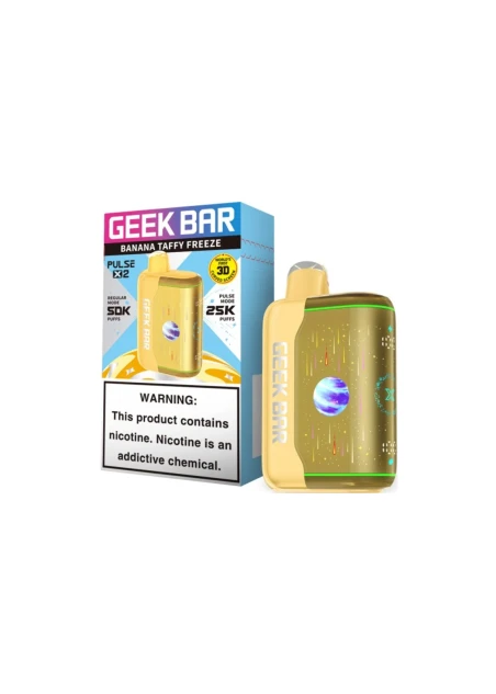 Geek Bar Pulse X2 50K: Banana Taffy Freeze