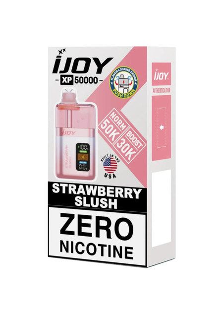 iJoy XP50000 ZERO: Strawberry Slush 0%