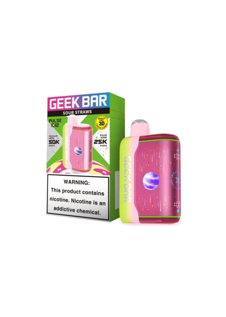 Geek Bar Pulse X2 50K: Sour Straws
