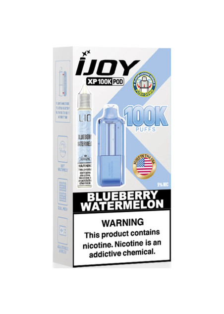 iJoy XP100K Refill Pod Blueberry Watermelon
