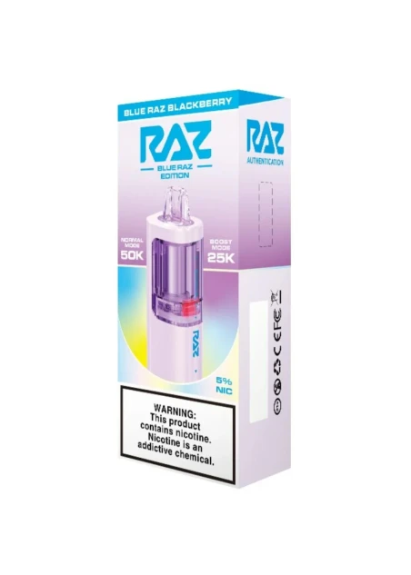 RAZ VUE 50K Pod: Blue Raz Blackberry