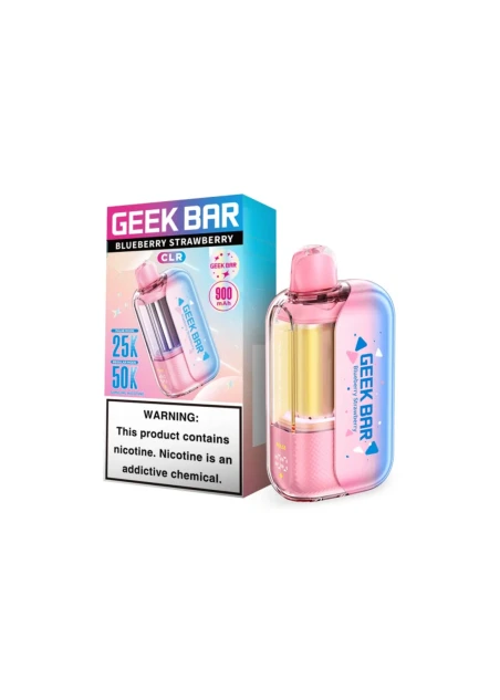 Geek Bar CLR 50K: Blueberry Strawberry