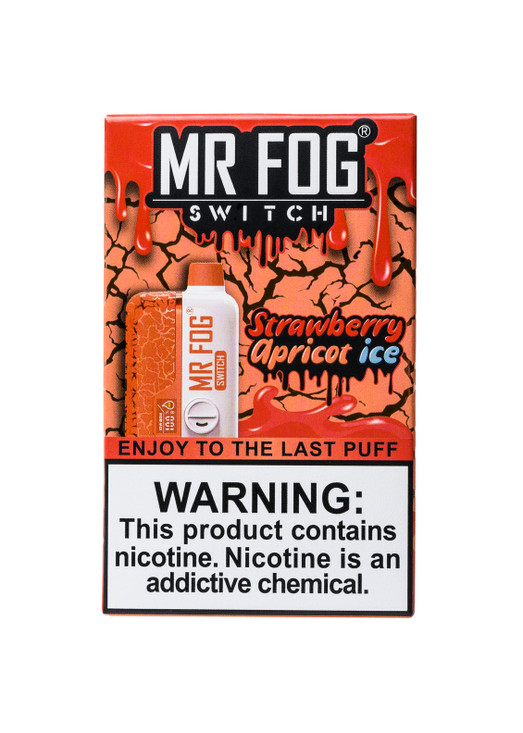 Mr Fog Switch SW15000 Strawberry Apricot Ice | GetPop