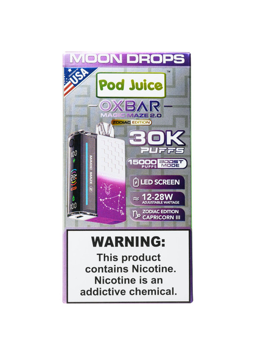 Oxbar Magic Maze 2 Moon Drops (Grape Candy)
