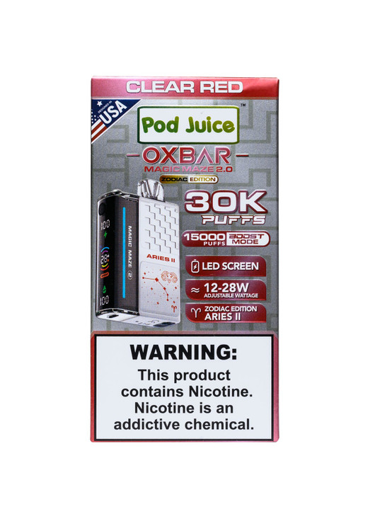 Oxbar Magic Maze 2 Clear Red