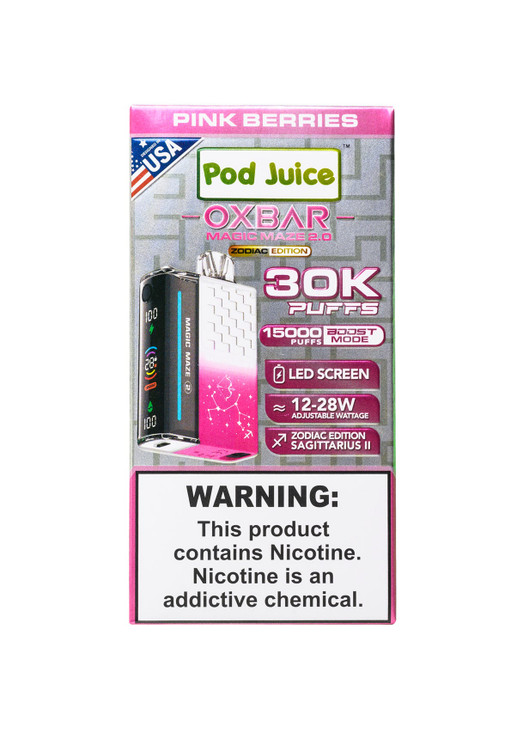 Oxbar Magic Maze 2 Pink Berries