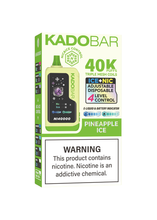 Kado Bar NI40K Ice-Nic Control Pineapple Ice