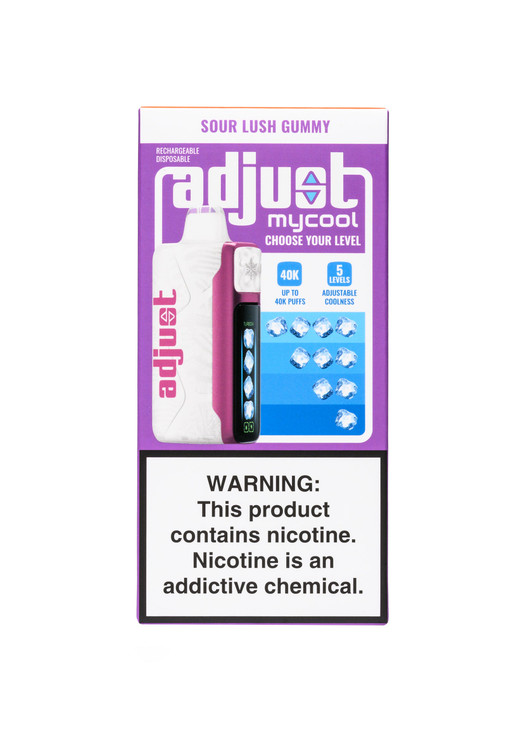 Adjust MyCool 40K Sour Lush Gummy