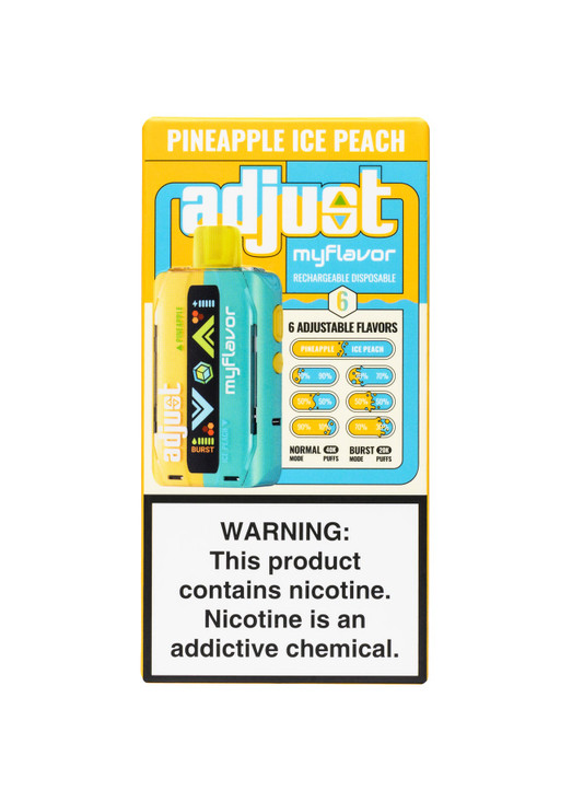 Adjust MyFlavor 40K Pineapple Ice Peach